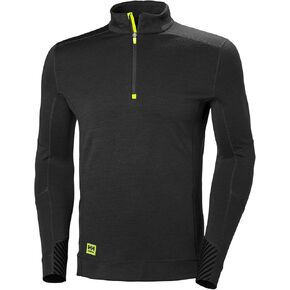 Helly-Hansen Workwear Kensington Lifa Half Zip Pullover للرجال المصنوعين من البولي بروبيلين دافئ رطوبة ، Fit Active