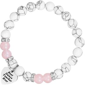 Kivosliviz Dance Teacher Bracelet Gifts for Women Appreciation Jewelry Best Dance Teacher ever