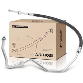 A-Premium A/C Discharge Line Hose Assembly Compatible with Jeep Cherokee 1994-1996 L6 4.0L, Compressor to Condenser