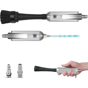 Car Cleaning Gun Detailing Tool, High Pressure Interior Dryer Air Blower Gun, Portable Car Detailing Kit Interior Cleaner, Car Detailing Tools for Car Quickly Blasts Dirt and Dust Works with Air