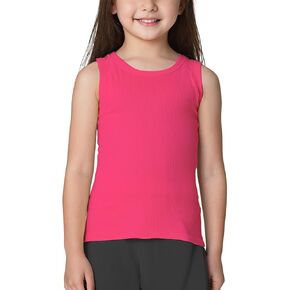 NOOMELFISH GIRLS RIPBBACK TANK TOPS COTTON COTE CUNT BASION DANER SHIRTS (4-12 years) in Kuwait
