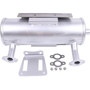 Solarhome New Engine Muffler Kit 24-786-12-S 24 786 12-S 2478612-S Compatible With Kohler CH25 CH730-740 Engines (Starter Side/Straight)