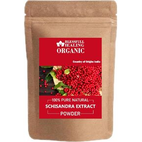 Organic Schisandra Extract Powder 100% Pure Natural 200 Gram / 7.05 oz