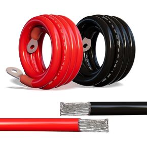 7AWG CABLE CABLE 20 بوصة 7 GAUGE COPPER COPPER CABLE CABLES