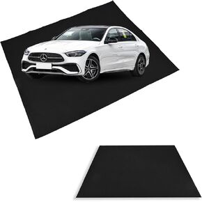 Aain Garage Floor Mat 29 x 36 Inch Oil Spill Mat Oil Absorbent Pads Reusable, Washable,Premium Maintenance Mat, Waterproof Protector for Garage, Workshop & Vehicle Flooring, Black