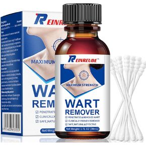 Fast Acting Wart Freeze Off Wart Removal,17% Salicylic Acid War t Remover Freeze Off for Corn on Toes,Genital, H Warts, Common, Flat Wart,Callus, Plantar Wart Remover Liquid,30ml 0421 (1 PK)