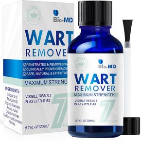 Fast Acting Gel Wart Remover Freeze Off - Fast-Acting Wart Freeze Off - Wart Removal for Plantar Wart, Genital Wart, H Warts, Common Wart, Flat Wart, Corn, Callus, Warts, Plantar Wart Remover