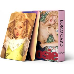 Spot 55 PCS Blackpink Rose Small Card Rosie Album Merch Cards Toxic Till The end Park Caiying Lomo Cards, Photocards