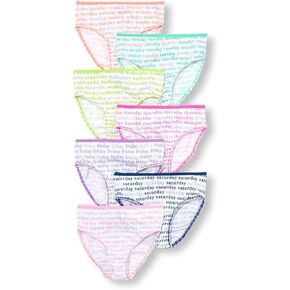 The Children's Place Big Girls Brief (Pack of 7) ، White 02383 ، XXL (16)