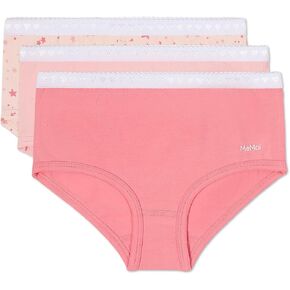 MeMoi Girl's 3 Pair Pack Starry Briefs