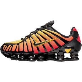 Nike Shox TL Men's Shoes (AV3595-004, Black/Amarillo/University Red/Black) Size 9