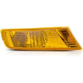 For Jeep Liberty 2005 2006 2007 Park/Signal Light Assembly Driver and Passenger Side Pair w/Bulbs Replaces CH2521143, CH2520143 | 55156766AE | 55156767AE