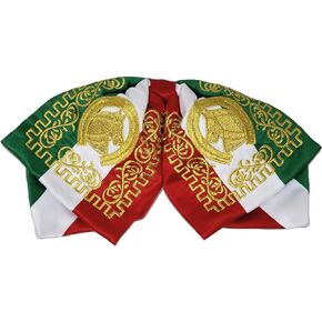 Tricolor Green White and Red Mexican Bow Tie September ، November Holiday Mexican Fiesta Mexican Holiday Celebration