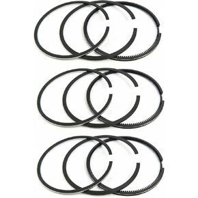 3 Sets D902 Piston Rings Replacement Compatible with Kubota Engine BX24 BX25 BX1880 Tractor ZD1021 RTV900G9 RTV900R RTV900R6