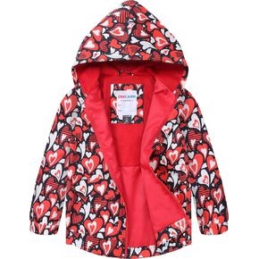 Cosland Toddler Boys Girls Girls Rain Rain Scedcoated Waterproofed Rained ، 2-5T