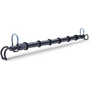 IDEFAIR CAR CORLESS BAR HAVERY DISTER DIRCHION ROD ROD FOR OPERTAIN ADMINGE STOGAN ATTORCH AUTOMOTIVE TRAVER TRAVING RACK RVS TRUCK SUV (تمتد من 30 '' إلى 66 ''/تمسك حتى 120 رطل)