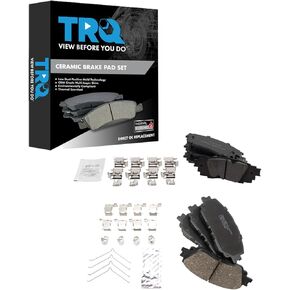 TRQ Brake Pads Ceramic Compatible with 2019-2020 Lexus UX250h