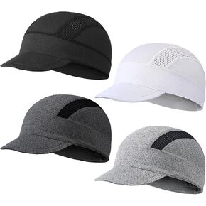Jenpen 4 PCS Cycling Cap و Cooling Skull Cap Helmet Liner و Lightweight Mesh Under Cycling Motorcycle Hat Hat Liner for Men Women