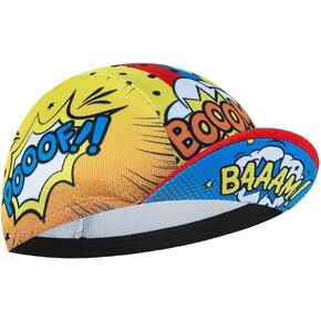 Summer Cycling Cap Helmet Liner Cap Unisex Running Sports Hat Sun Protection Quick Dry Red