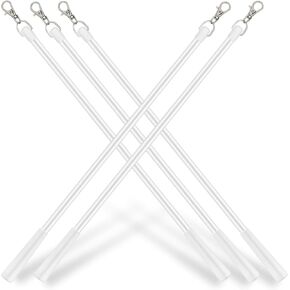 Fiberglass Curtain Pull Wand, Drapery Rod Closer (5, 60 Inch)