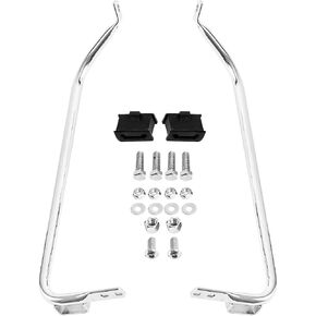 Saddlebag Support Brackets Kits Fit for Harley Touring Road King Electra Glide Ultra Classic 1997-2008 Road Glide 1998-2008 Street Glide FLHX 2006-2008, Chrome 90200861