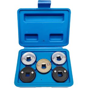 5PCS Engines Camshaft Adjusting Socket Set Compatible with VW Au-di EA888 1.8-2.0 TFSi Chain Driven, T10352 Camshaft Central Valve Socket kit, Camshaft Adjust Timing Tools Kit