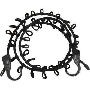 إطار البط المطاطي مناسب للمالكين ، حبل Wrangler ، شاشة Paracord ثابتة ، إكسسوارات داخلية للسيارات على الطرق الوعرة (باستثناء البط المطاطي ، الأسود)