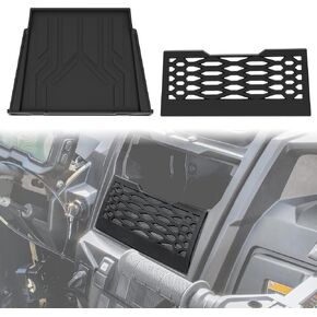 شبكة Dash مع صينية مضادة للانزلاق لـ Kawasaki Teryx 1000 2020-2025 ، لوحة القيادة تحت صينية Dash Tray المضادة للانزلاق لـ Kawasaki Teryx Krx 1000 2020-2025/4 1000 2023 ملحقات ، (استبدل #9994-1340)