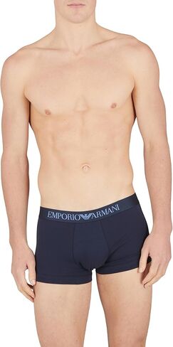 Emporio Armani Men's Classic Pattern Mix 2-Pack Trunk in Kuwait