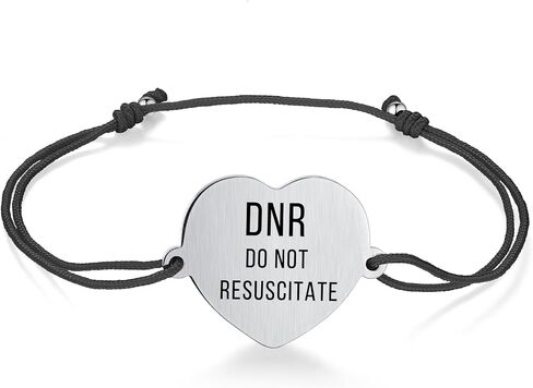 LinnaLove Medical Alert Bracelet for Women Adjustable Handmade Cord Medical ID Bracelets with Personalized Engraved in Saudi Arabia