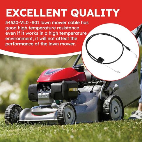 54530-VL0-S01 Lawn Mower Brake Cable for Honda HRR216 and HRX217 Replace# 54530VL0S01 (54530-VL0-S01) in Saudi Arabia