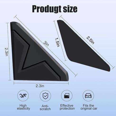 Door Edge Protection for Cybertruck Accessories, Door Corner Protectors for Cybertruck 2024, Made of Abrasion-Resistant Silicone, Easy to Install, Stable and Won't Fall Off (Door Corner Protection) in Saudi Arabia