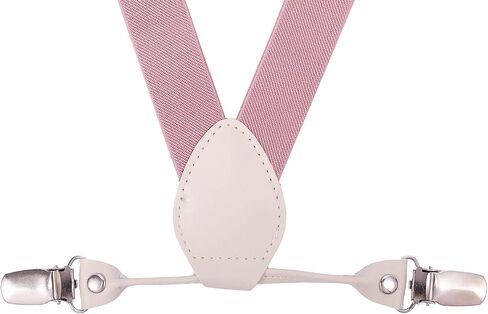 Mens' Boys' Suspenders and Bowtie Set Elastic for Wedding in Kuwait
