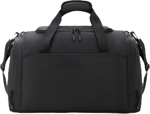 Gym Bag for Men with Shoe Compartment – Small Sports Duffle Bag, Lightweight Workout Duffel, Water-Resistant Sport Bag for Travel & Gym Use (Black) in Saudi Arabia