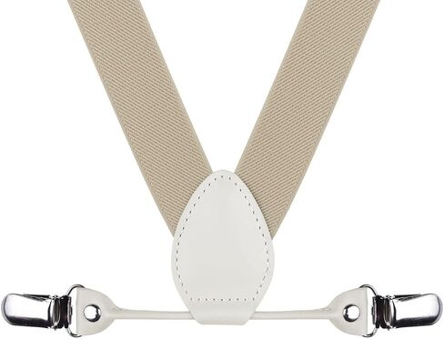 Mens' Boys' Suspenders and Bowtie Set Elastic for Wedding in Kuwait