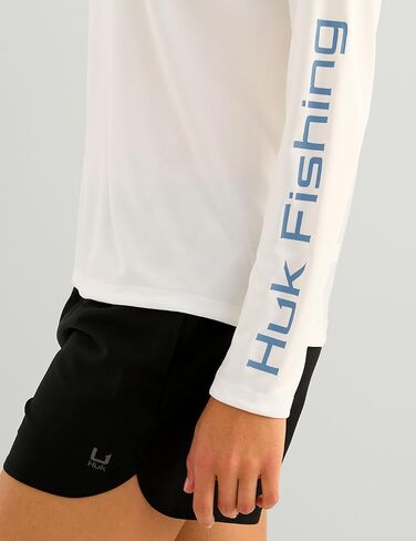 HUK Womens Icon Long Sleeve Fishing Shirt with Sun Protection for Women in Kuwait