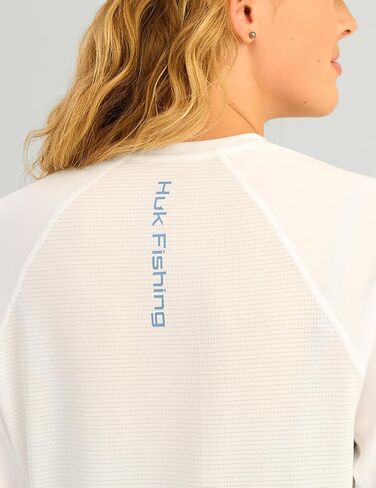 HUK Womens Icon Long Sleeve Fishing Shirt with Sun Protection for Women in Kuwait
