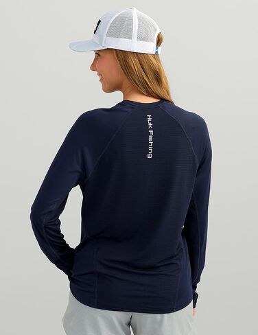 HUK Womens Icon Long Sleeve Fishing Shirt with Sun Protection for Women in Kuwait