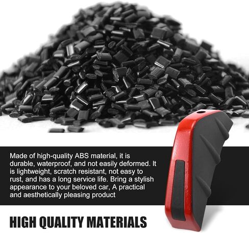 4 PCS Car Lower Bumper Lip Diffuser, 4.9" x 2.5" Spoiler Fin Protector, Vehicle Rear Splitter Lip Wing, Universal for Most Cars (Red & Black) in Saudi Arabia