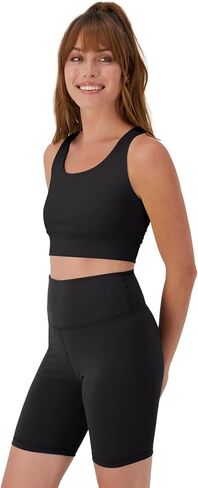 Hanes Sports Bra, Racerback Women, Stretch Pullover Crop Top with Cutout in Kuwait