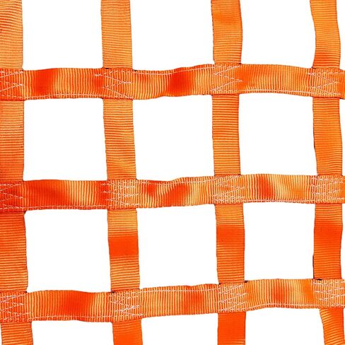 Fudatong Flat Nylon Sling Hoisting Net, Safety Lifting Net Straps, Heavy Duty Mesh Tear Resistance for Construction Rigging Moving Towing Hoisting Work Gear (2 * 2m 15cm Square) in Saudi Arabia