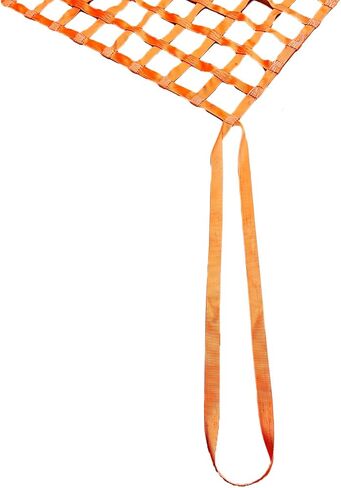 Fudatong Flat Nylon Sling Hoisting Net, Safety Lifting Net Straps, Heavy Duty Mesh Tear Resistance for Construction Rigging Moving Towing Hoisting Work Gear (2 * 2m 15cm Square) in Saudi Arabia