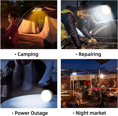 MOSLIGHTING LED Camping Lantern, 1000LM Battery Power Camping Lights, Red Light, IPX4 Waterproof Tent Light, 5 Mode, Portable Flashlight for Power Outage, Emergency, Hurricane, Hiking in Saudi Arabia