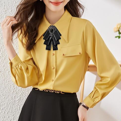 Bowknot Rhinestone Fashion Ribbon Bow Bow Bow Bow Boy Tie Pre-Tied Tie للرجال in Kuwait
