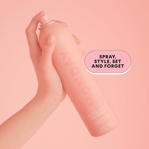 MONDAY HAIRCARE SLEEK HOLD Hairspray for long-lasting finish 329 mL in Kuwait