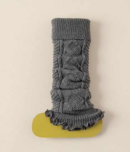Knitted Leg Warmers,womens leg warmers,Socks Long Yoga Ankle Warmers Women's Wool Warm Boot Socks in Saudi Arabia