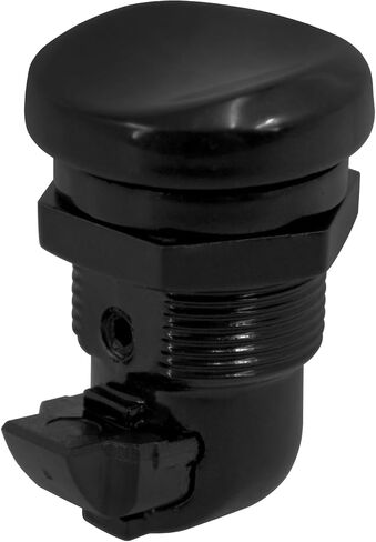Fuel Door Push Button Gas Tank Cap Latch Kit Compatible with Harley Touring Electra Glide Street Glide Road Glide Tri Glide Ultra Limited 1992-2023 (Black) in Kuwait