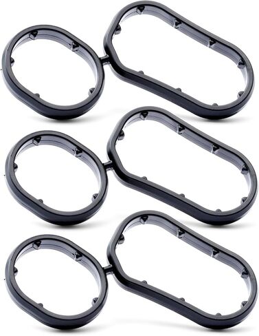 26345-3LAA0 Engine Oil Filter Housing Gasket Replacement for Kia for Cadenza (2017-20) for Sedona (2019-21) for Sorento (2018-20) for Hyundai for Genesis G80 (2017-20) for Palisade (2020-23) (3 pcs) in Saudi Arabia