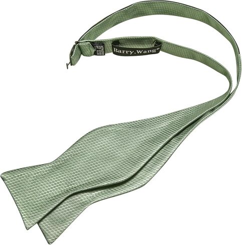 YOHOWA Mens Bow Tie Set with Lapel Pin Brooch Pink Silk Self Tie Bowtie Handkerchief Cufflinks Formal Wedding Party Prom in Kuwait