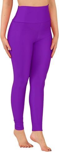 Loxdonz Women's Shiny Leggings High Waist Neon Leggings Disco Pants Yoga Sports Legging Tights in Saudi Arabia